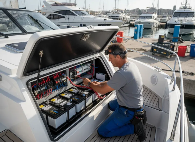 Réparation électricité marine bateau moteur à Marseille : diagnostiquer la panne et fiabiliser votre installation de bord