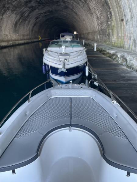 Vente du Poseidon du chantier Orizzonti (coque open) + moteur Honda 150CV (en stock)