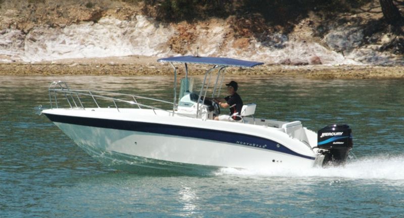 Bleu  Calanque vous propose le bateau Northstar 220 cc