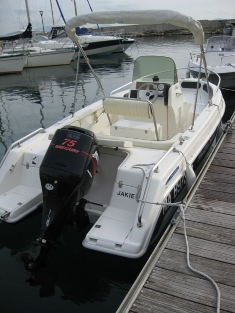 Vente bateau open Tecnomariner Stealth Opéra 5.7 moteur 75 cv 4 temps