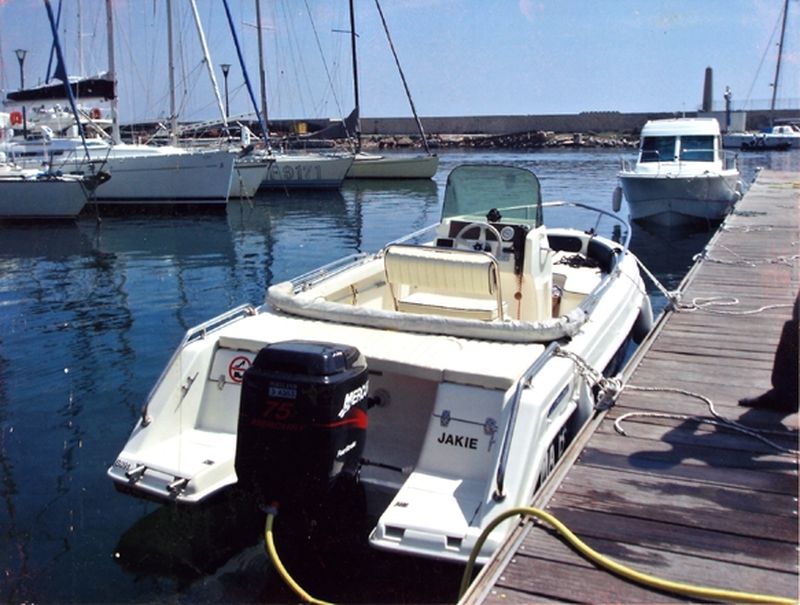 Vente bateau open Tecnomariner Stealth Opéra 5.7 moteur 75 cv 4 temps